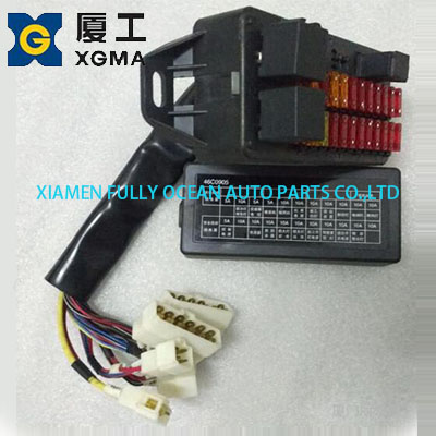 Electrical fuse box assembly