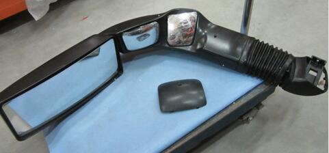 HIGER side mirror assy